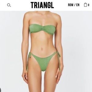 TRIANGL FAWN SPARKLE Bikini size S